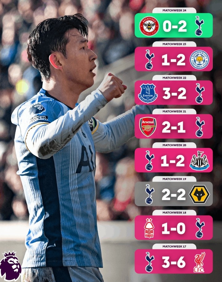  不容易！熱刺終結(jié)英超7輪不勝，此前7場僅1平6負(fù)
