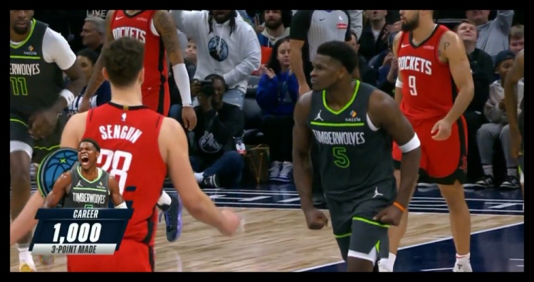  23歲186天！愛德華茲成NBA歷史上最年輕投進1000記三分球員