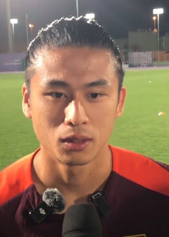  張玉寧：自己傷勢已經問題不大，贏過球了就有獲勝的經驗和底氣