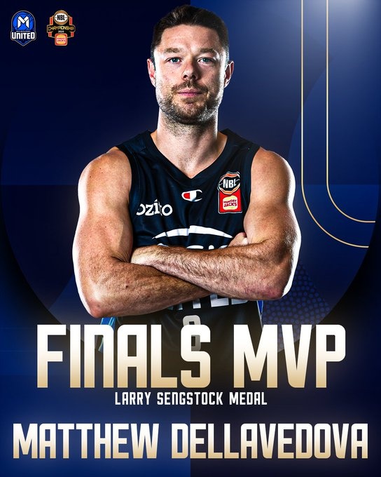  敗方MVP！NBL總決賽落下大幕 前騎士后衛(wèi)德拉維多瓦斬獲總決賽MVP